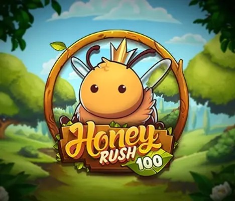 Official Slots logo: Honey Rush 100 by Play’n GO at Rabona